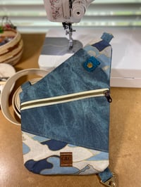 Image 1 of Blue Zen Traveler Sling