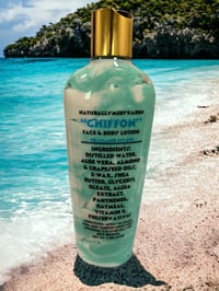 Image 1 of “CHIFFON” FACE AND BODY LOTION FO: ISLAND ESCAPE 