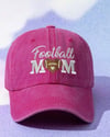 Pink Football Mom Hat