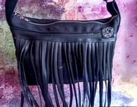 Image 2 of CROSSBODY BAG "fringe"