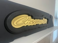 Image 2 of 1962-1964 IMPALA HT/CONV GOLD CHEVROLET WITH LED WRAPPED MADRID BLACK 