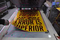 Image 4 of Error is Superior to Art / Silkscreen Print