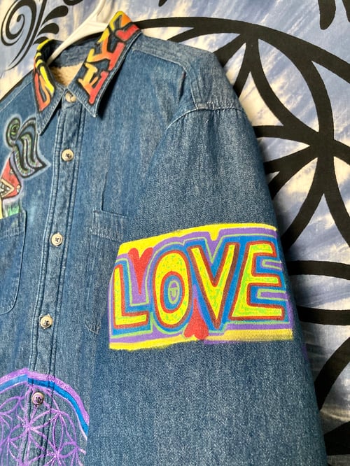 Image of “Visionary” 1 of 1 Denim Button up 