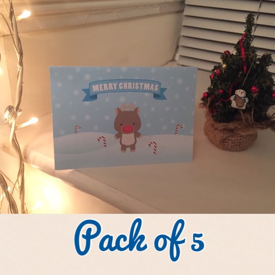 Image of Pack of 5 greeting cards for £2.50