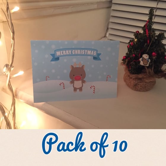 Image of Pack of 10 greeting cards for £4