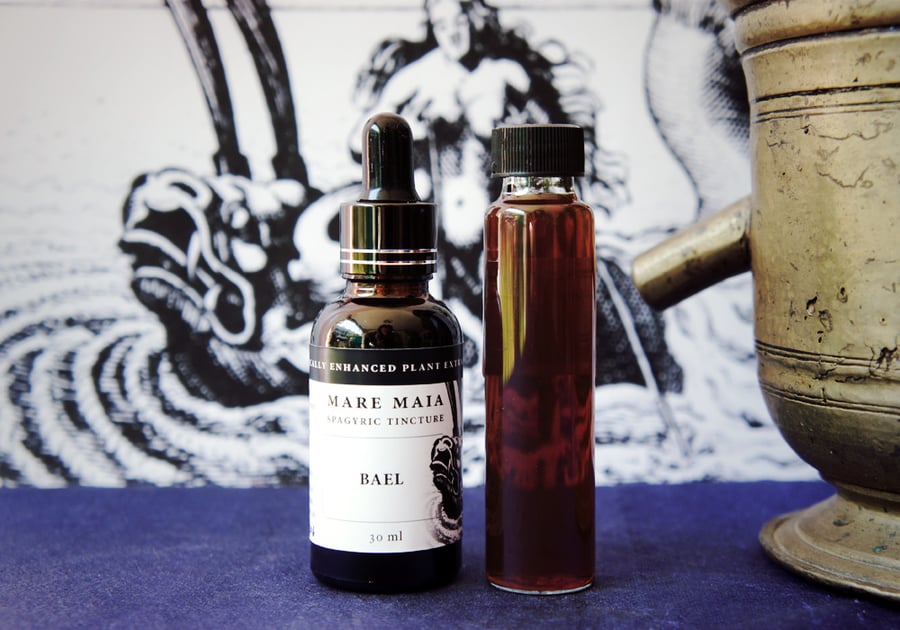 Image of BAEL spagyric tincture - alchemically enhanced plant extraction