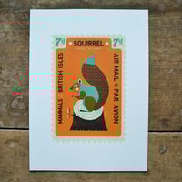Squirrel Stamp