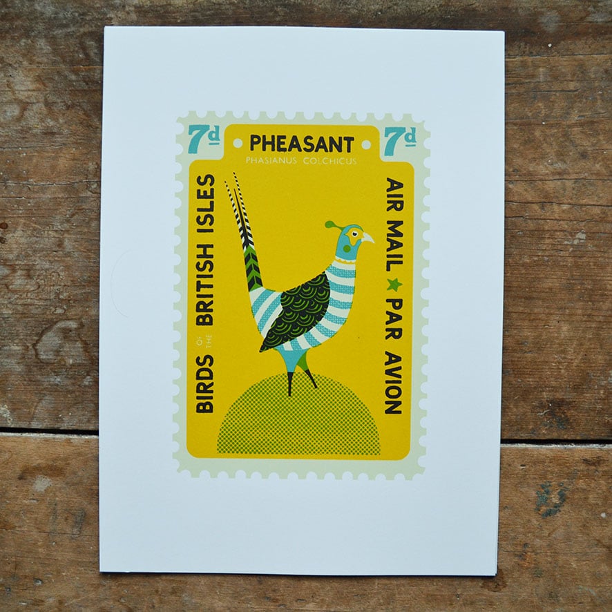 Pheasant Stamp / theboyfrost
