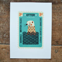 Otter Stamp