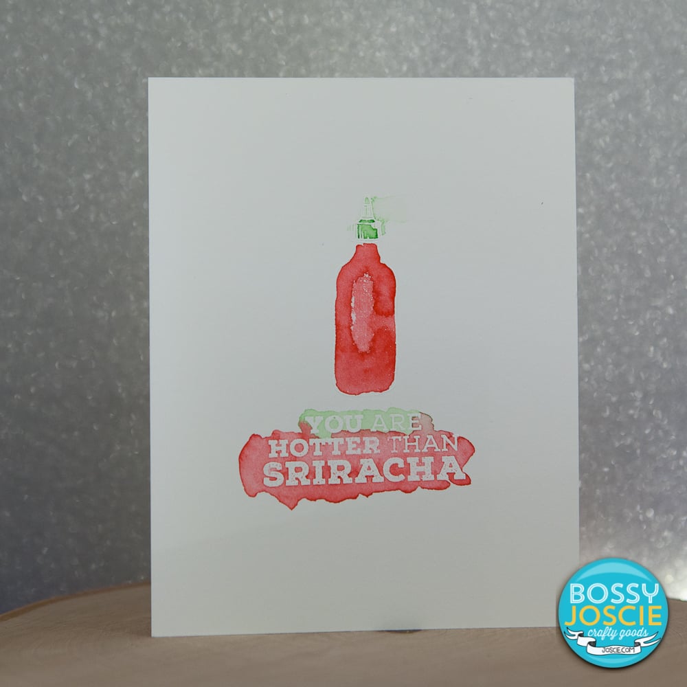 Image of You Are Hotter Than Sriracha Stamp