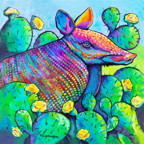 Image of "Armadillo" Gicleé