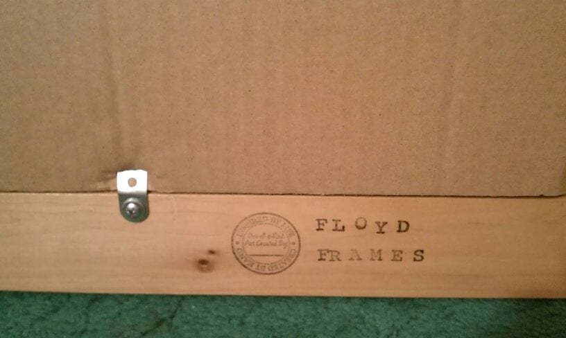 Image of Custom Glow in the Dark Frames for Show Prints