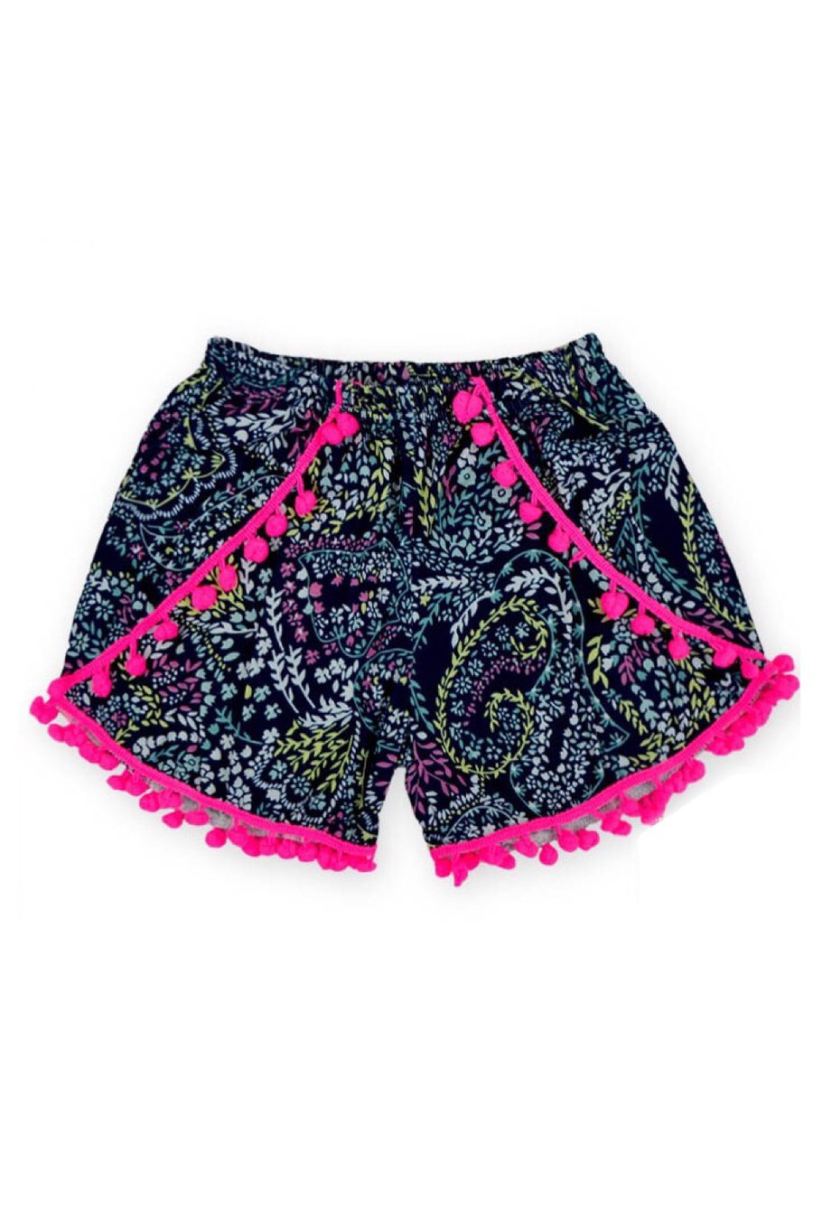 Image of ||| IN STOCK ||| 'Bambina' Pom Pom Shorties (0-6)