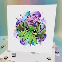 Cthulhu Birthday Card D20