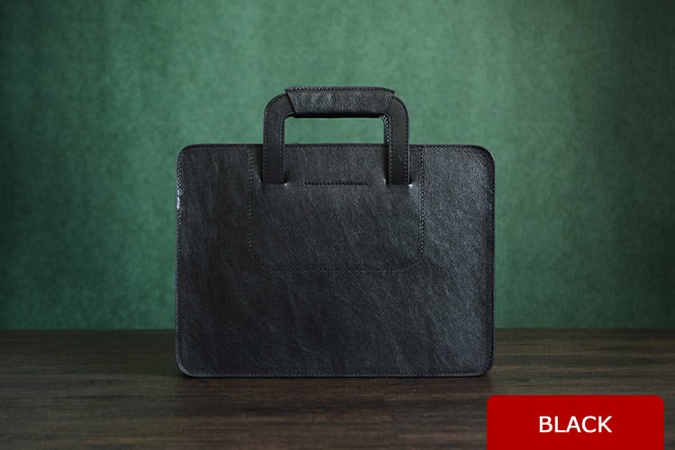 Image of Custom Handmade Italian Vegetable Tanned Leather Briefcase, Messenger Bag, Men's Handbag D001