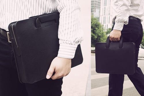 Image of Custom Handmade Italian Vegetable Tanned Leather Briefcase, Messenger Bag, Men's Handbag D001