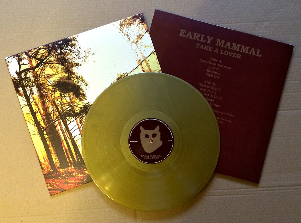 EARLY MAMMAL 'Take A Lover' Gold Vinyl LP