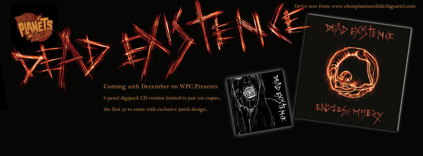 Image of Dead Existence - 'Endless Misery' Digipack CD and Patch