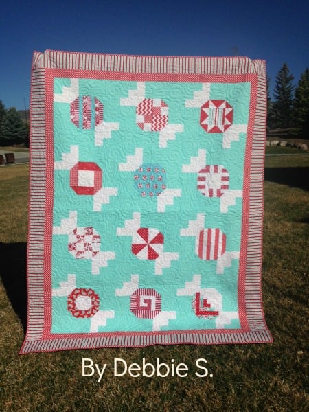 Image of Peppermints - Quilt Pattern PDF download