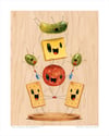 "The Flying Horsdoovers" Giclee Print
