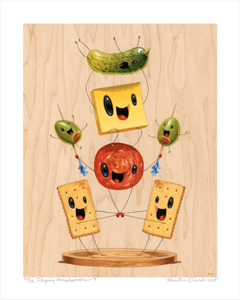 Image of "The Flying Horsdoovers" Giclee Print