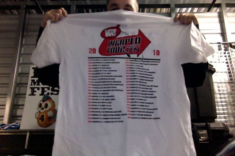 EMMURE "WARPED 2010" TOUR SHIRT