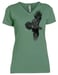 Image of Raven ladies v-neck t-shirt