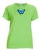 Image of Ladies Morpho Butterfly garment dyed t-shirt