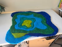 Image 2 of Abstract blue & green 