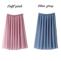 Image 4 of Tulle collection :Two layer tulle rehearsal circle skirt ( ready to ship)