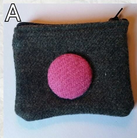 Image of Harris Tweed Coin Purse