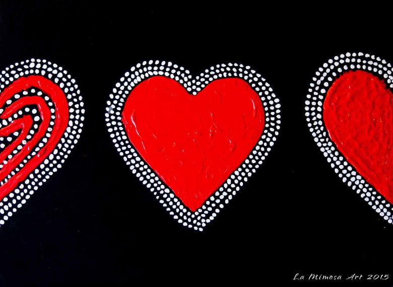 Image of Love Series - Red Heart