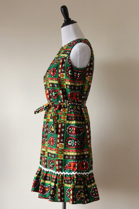 Image of SALE Paisley Png Kueh Dress (Orig $72)