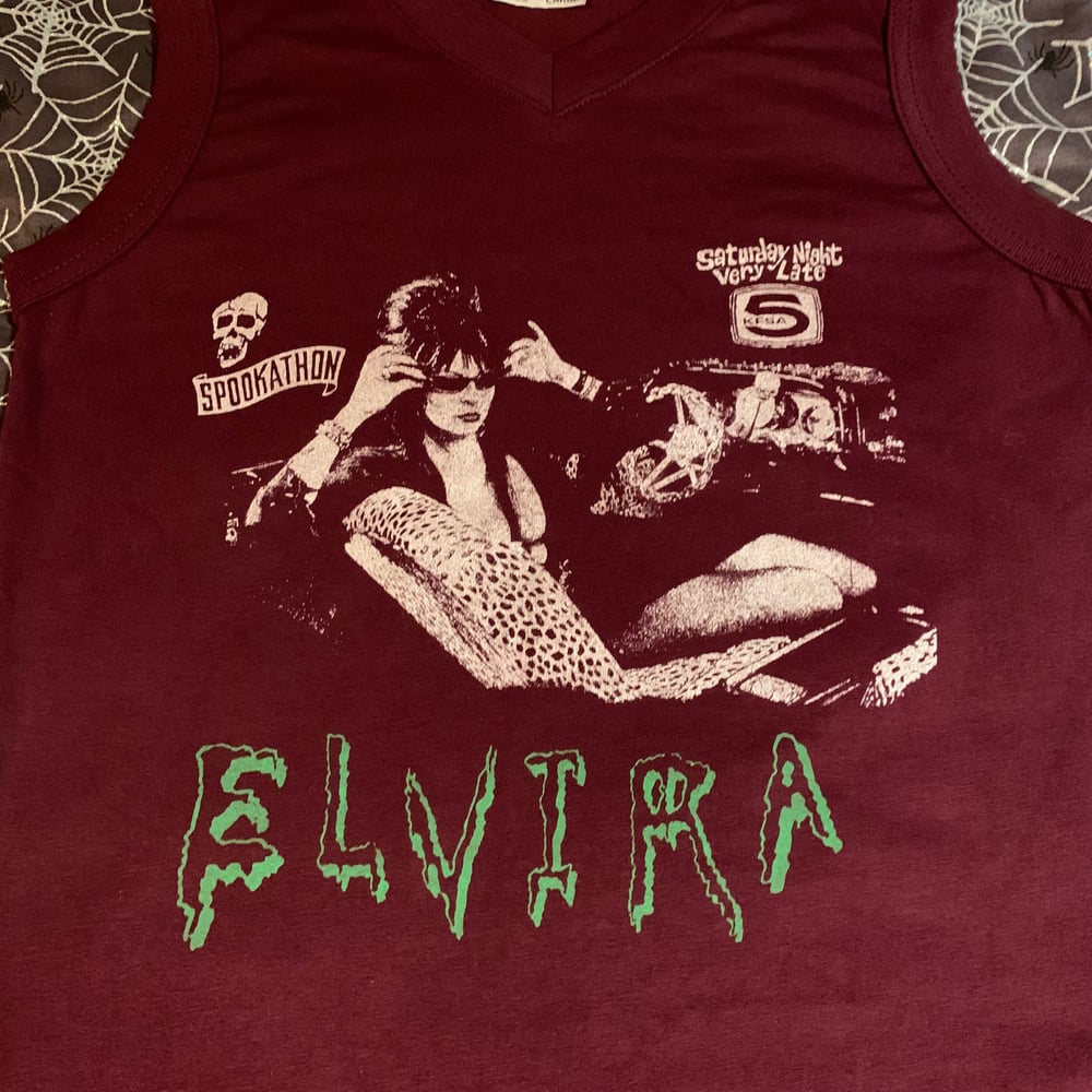 Ladies Elvira top SHORT RUN Front & Back Print