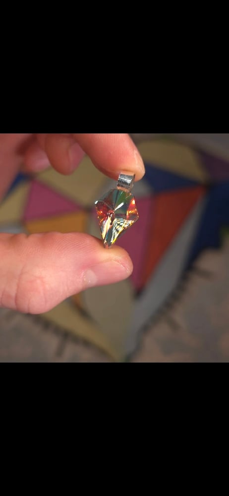 Image of Optical shield pendant 