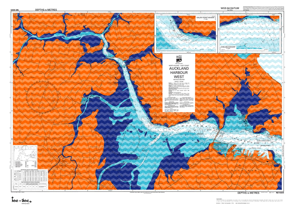 Image of Auckland Harbour West - Little Pyramids