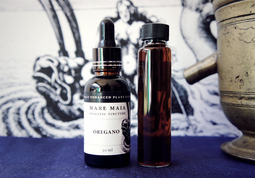 Image of OREGANO spagyric tincture - alchemically enhanced plant extraction