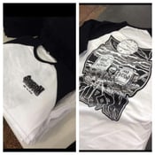Image of "Skate Graveyard" T-Shirt / Baseball Shirt