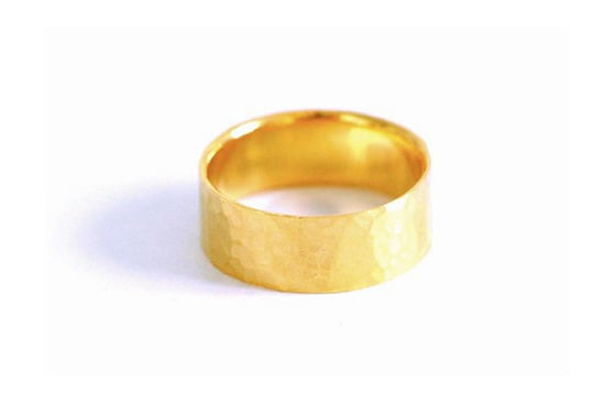 Image of Echo, Ring in Fairmined gold 18k