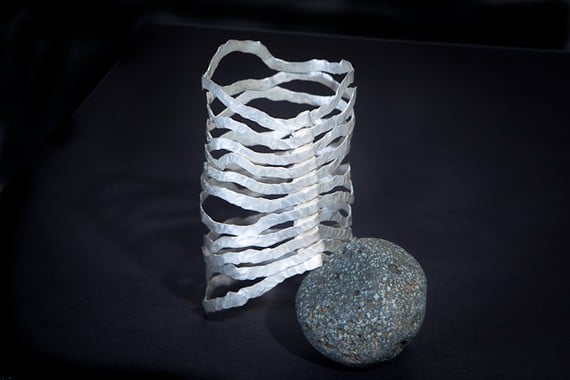 Image of Nouvelles vagues, Bracelet in Fairmined premium silver