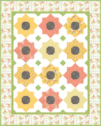 Image 3 of Petunia Quilt Pattern - PDF Version