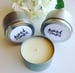 Image of Luxury Soy Candle Travel Tin 8oz - Various Scents