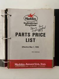 Image 6 of 1990s Robin Engines Price Lists - 4 Books