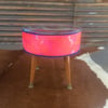 Winifred Glass Top Table OR Footstool 
