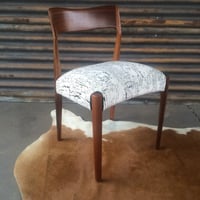 Image 2 of TH Brown Spade Back Dining Chairs Set of 6