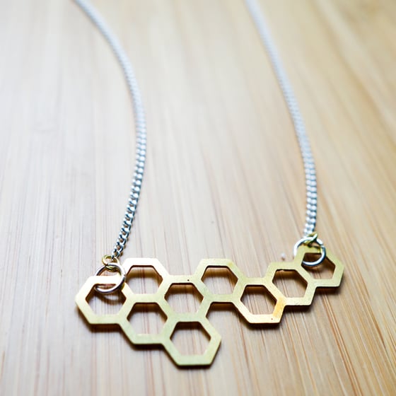 Image of Hive Charm Necklace
