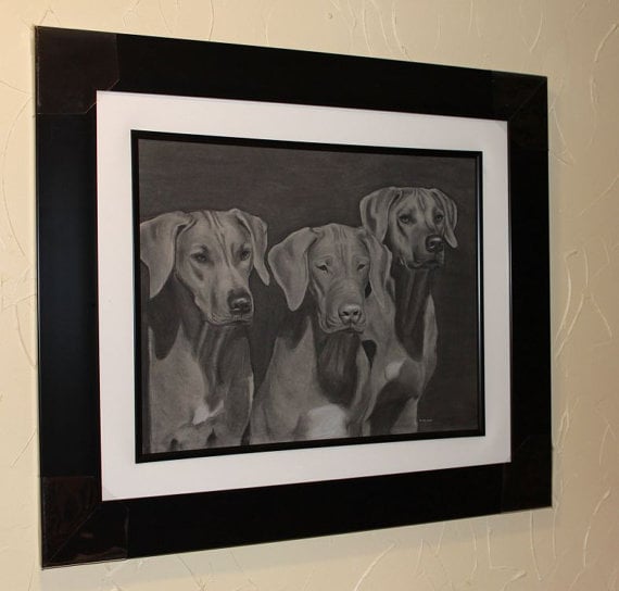 Charcoal Pet Paintings By Talented Artists - PaintYourLife