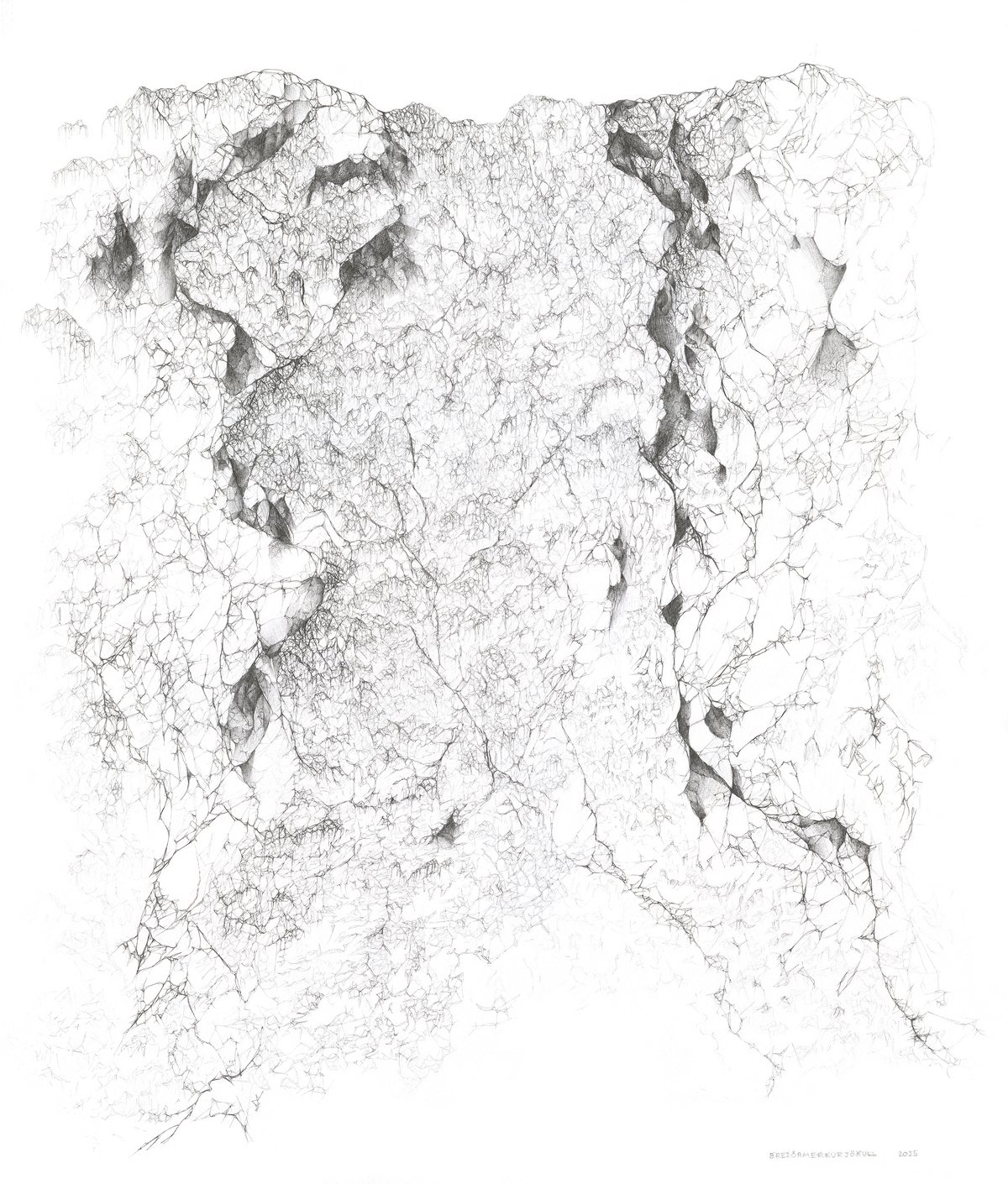 Image of Breiðamerkurjökull Glacier - Archival Giclée Print 