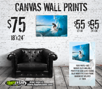 Image 1 of Custom Canvas Wall Prints