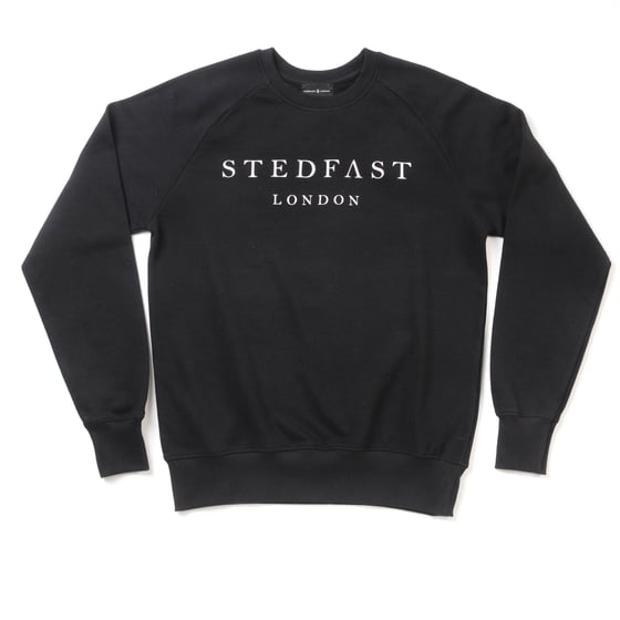 Image of Mens Stedfast black Sweatshirt